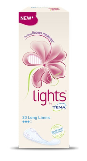 essity salvaslip per incontinenza piccole perdite lights by tena long 20 pezzi tena ean 7322540719642