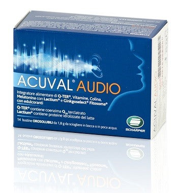 scharper acuval audio 14 bustine orosolubile 18 g acuval