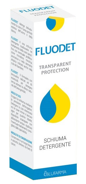 blufarma fluodet schiuma detergente 150 ml blufarma