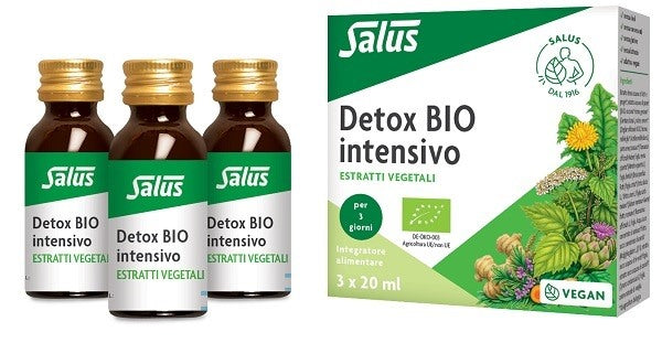 eurosalus vr detox bio intensivo 3 pezzi da 20 ml salus haus ean 4004148323645