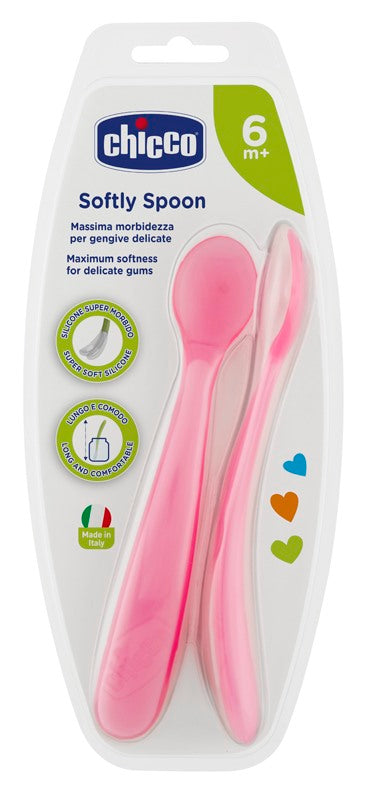 artsana chicco chicco cucchiaio silicone femminile bi pack 6m chicco ean 8058664061846