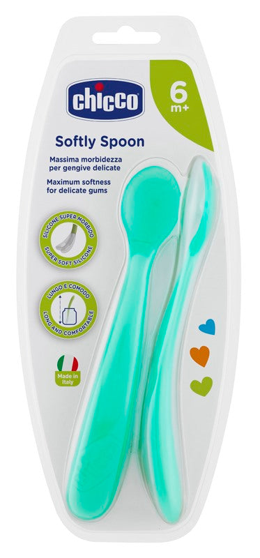 artsana chicco chicco cucchiaio silicone maschile bi pack 6m chicco ean 8058664061853