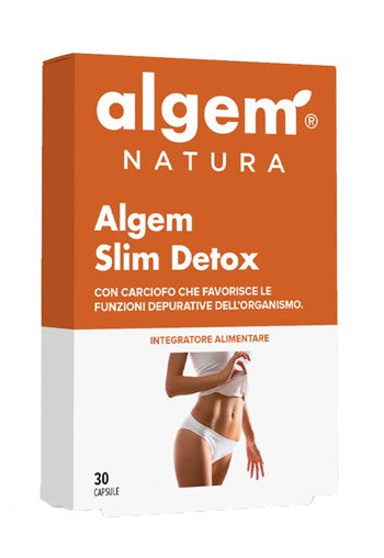algem natura slim detox 30 capsule vegetali algem natura