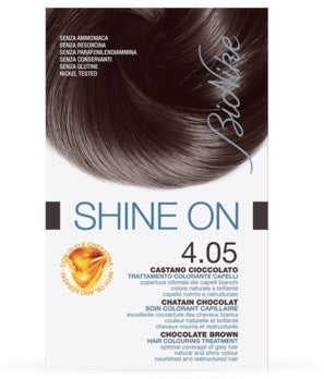icim bionike bionike shine on trattamento colorante capelli castano cioccolato 4 05 bionike ean 8029041169196