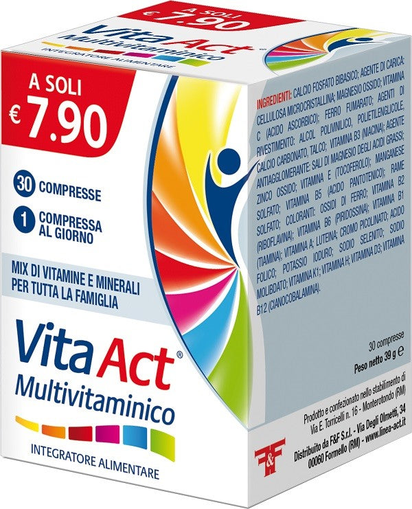 ff vita act multivitaminico 30 compresse ff ean 8030936400218