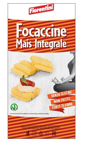 fiorentini alimentari spa focaccine di mais integrale 100 g ean 8002885003529