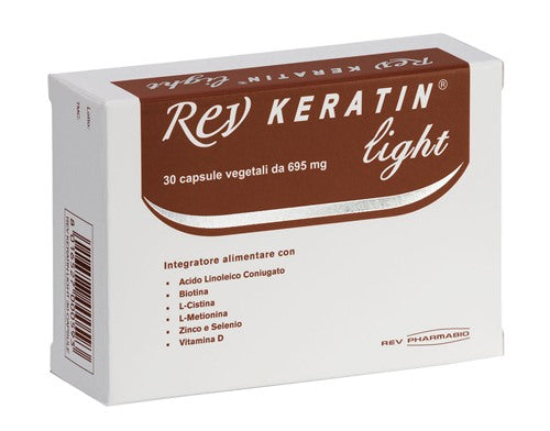 pharmabio rev keratin light 30 capsule rev ean 8016527000593