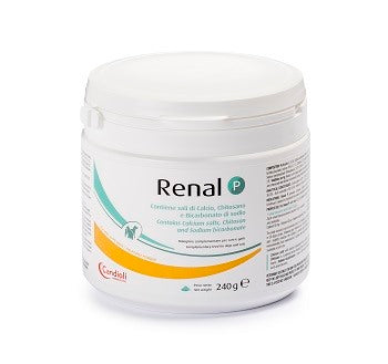 candioli veterinari renal p mangime complementare per cani e gatti barattolo 240 g renal ean 8025767018695