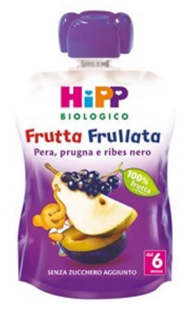 hipp italia hipp bio frutta frullata pera prugna ribes 90 g hipp ean 4062300266889