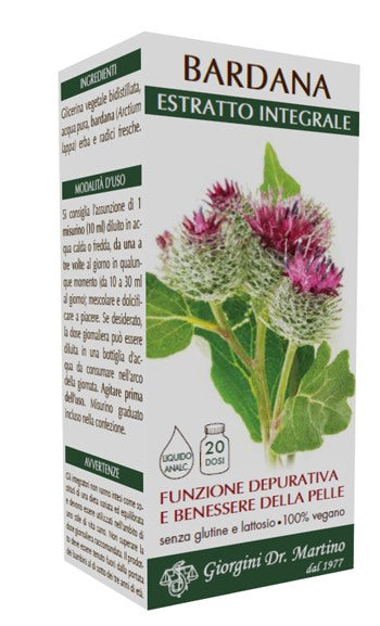 giorgini ser vis bardana estratto integrale 200 ml giorgini ean 8056364773779