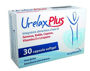ecupharma urelax plus 30 capsule softgel ecupharma