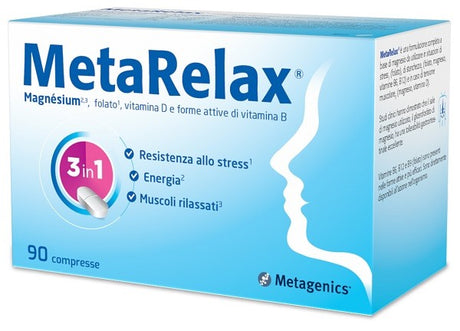 metagenics belgium metarelax new 90 compresse metagenics ean 5400433218679