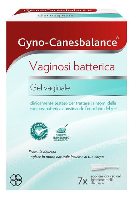 bayer ch gynocanesbalance gel vaginale 7 flaconcini monouso 5 ml gyno canesten ean 8000560990379