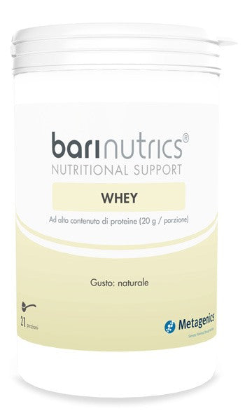 metagenics belgium barinutrics whey 21 porzioni x 2271 g ean 5400433222850
