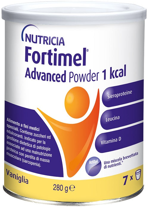 danone nutricia 2 nutricia fortimel advanced powder 1 kcal vaniglia 280 g fortimel ean 4008976682431