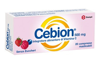 procter cebion masticabile senza zucchero vitamina c 500 mg 20 compresse cebion ean 8700216568463