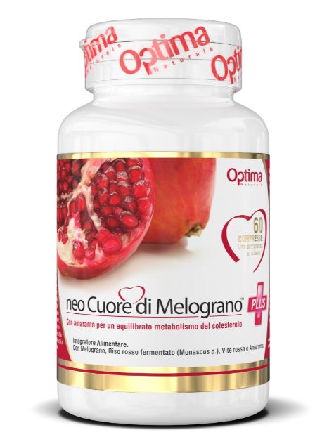 optima cuore di melograno neo cuore di melograno plus 60 compresse 816 mg cuore di melograno ean 8052432435563