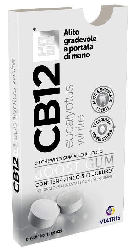 cooper ch cb12 boost eucalyptus white 10 chewing gum cb12 ean 8019629003837