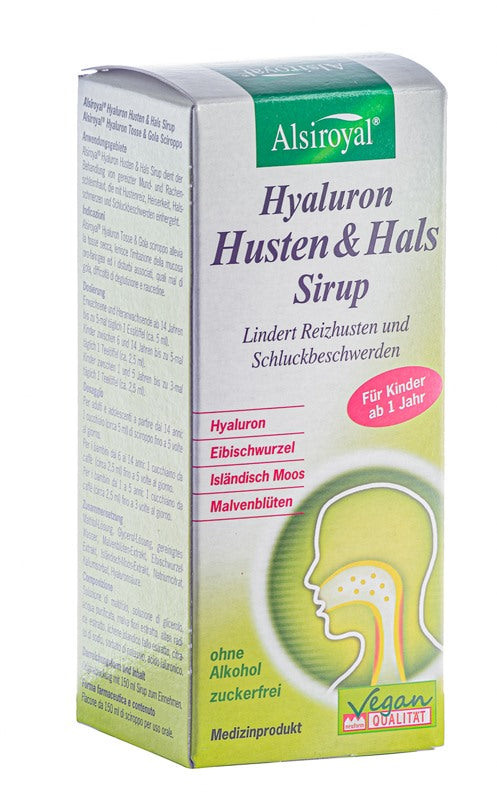 dr cagnola hyaluron tosse gola sciroppo 150 ml hyaluron ean 4000307166207