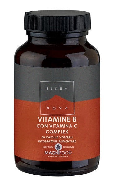 forlive terranova complesso di vitamine b con vitamina c 50 capsule forlive ean 5060203790196