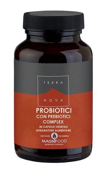 forlive terranova probiotici con prebiotici complex 50 capsule vegetali forlive ean 5060203790738