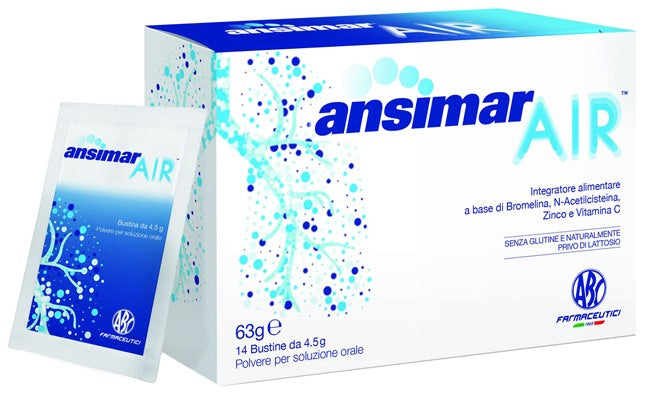 jakinmed ansimar air 14 buste da 45 g abc farmaceutici ean 8022086001537