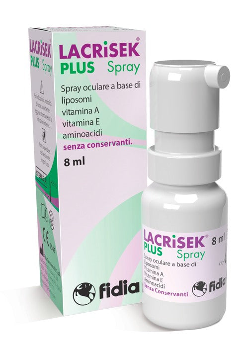 sooft italia lacrisek plus spray senza conservanti soluzione oftalmica 8 ml lacrisek ean 8033661805426