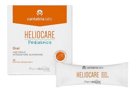 difa cooper heliocare pediatrics oral 24 bustine heliocare ean 8437015550435