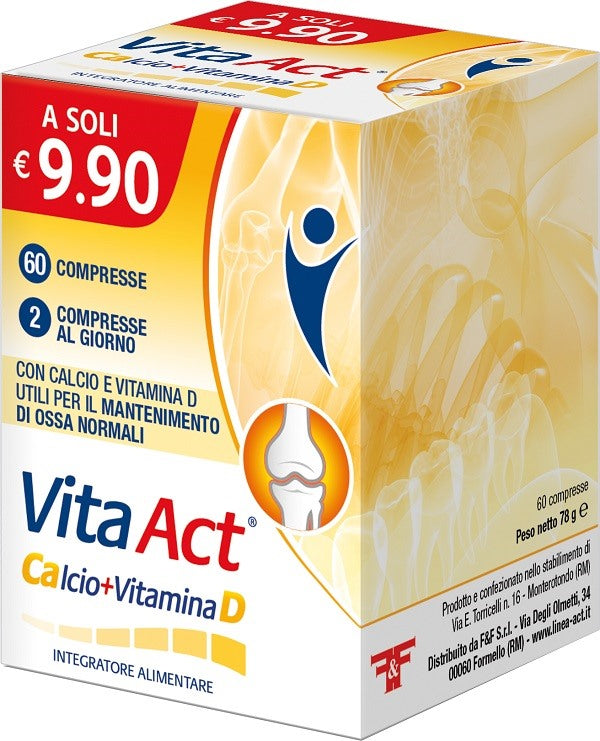 ff vita act calcio vitamina d 60 compresse ff ean 8030936400300