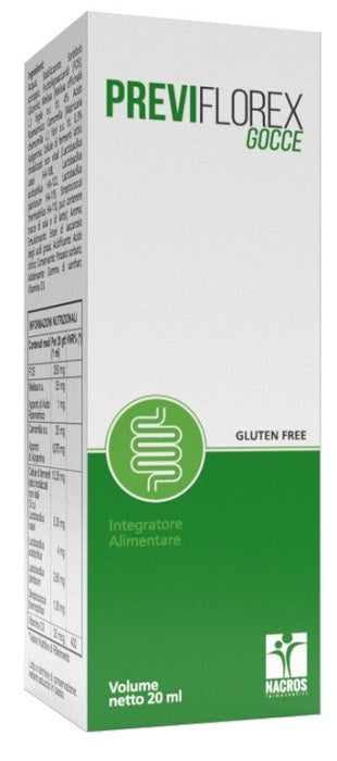 nacros previflorex gocce 20 ml ean 8058697510076