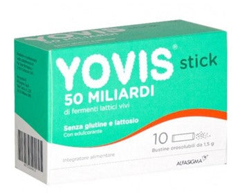 alfasigma chc yovis stick 10 bustine da 15 g yovis