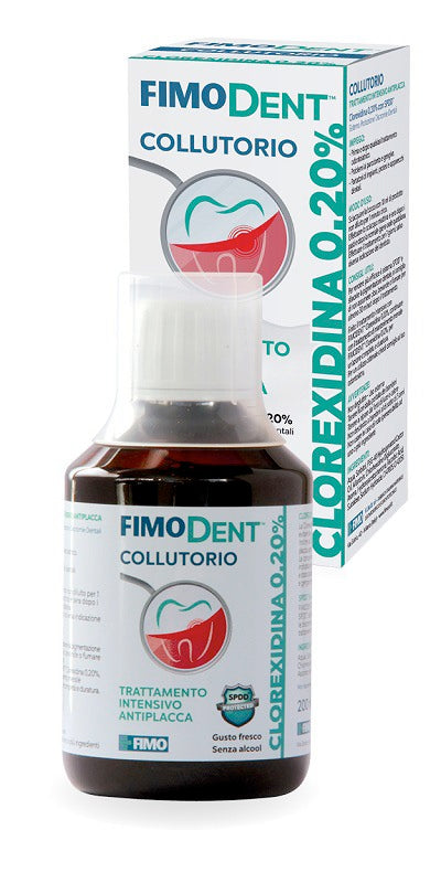 fimo fimodent collutorio clorexidina spdd 020 200 ml fimo ean 8028518000932