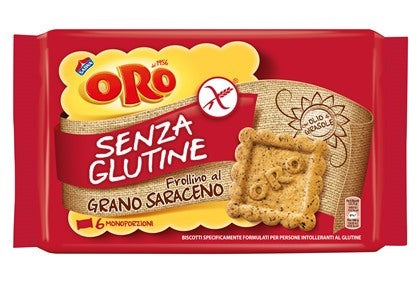rarifarm oro saiwa senza glutine grano saraceno 6 x 40 g ean 7622210729781