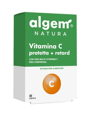algem natura vitamina c protetta retard 30 compresse algem natura