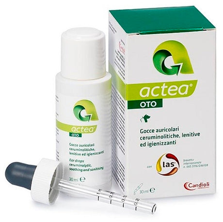 candioli veterinari actea oto emulsione otologico 30 ml con contagocce graduato actea ean 8025767622731