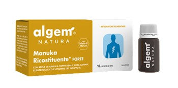 algem natura algem manuka ricostituente forte 10 flaconcini 10 ml algem natura