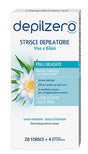 perfetti van melle depilzero strisce viso e bikini 20 pezzi depilzero ean 8008970044187