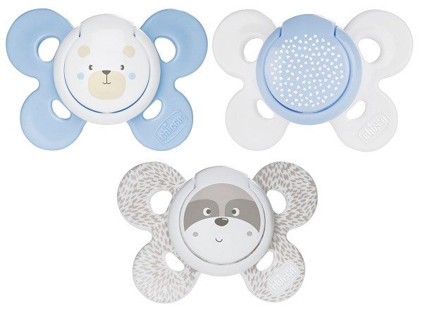 artsana chicco chicco succhietto comfort boy silicone 0 6 mesi 2 pezzi chicco ean 8058664082506