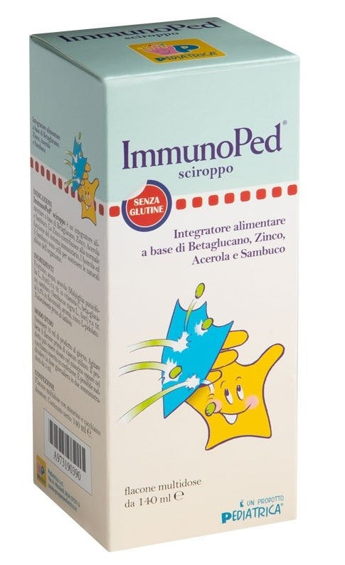 pediatrica immunoped sciroppo 140 ml pediatrica ean 8051160660032