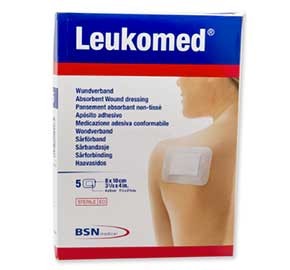 bsn medical leukomed medicazione post operatoria in tessuto non tessuto 72 x 5 cm leukomed ean 4042809591620