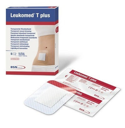 bsn medical medicazione post operatoria leukomed t plus trasparente impermeabile 8 x 10 cm leukomed ean 4042809591767