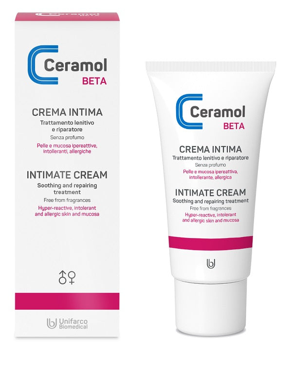 unifarco ceramol beta crema intima 50 ml unifarco ean 8029408062900
