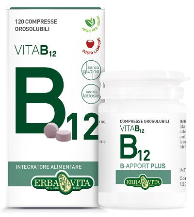 erba vita b apport vitamina b12 120 compresse orosolubili erba vita ean 0767787925642