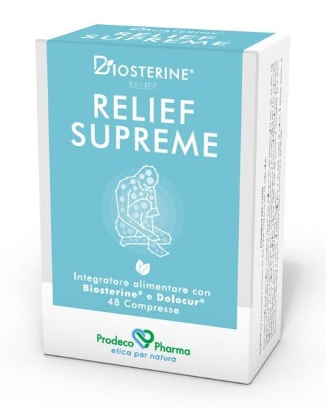 prodeco pharma biosterine relief supreme 48 compresse biosterine