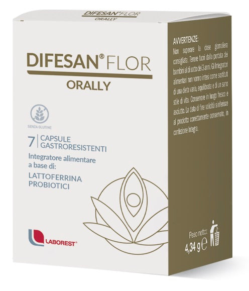 uriach italy difesan flor orally 7 capsule uriach