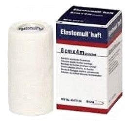 bsn medical benda elastica autoadesiva elastomull haft compressione forte 8x400 cm elastomull ean 4042809592795