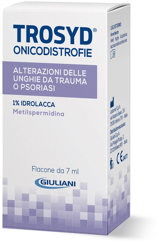 giuliani idrolacca trosyd trattamento onicodistrofie 7 ml trosyd