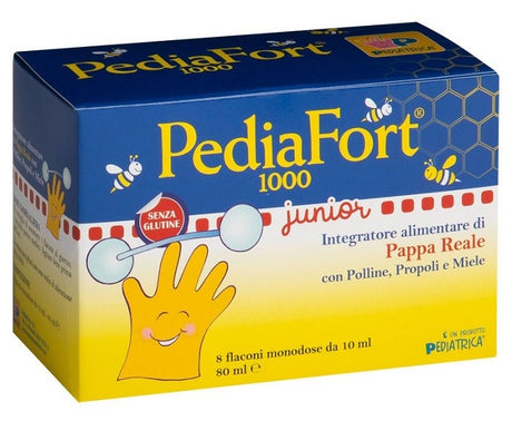 pediatrica pediafort 1000 8 flaconcini 10 ml pediatrica ean 8051160660124