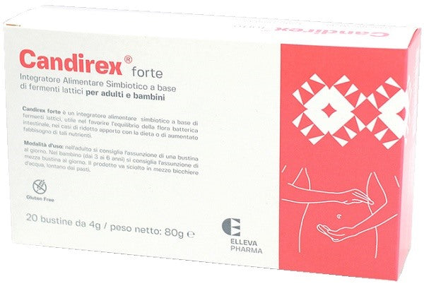 elleva pharma candirex forte 20 bustine 90 g