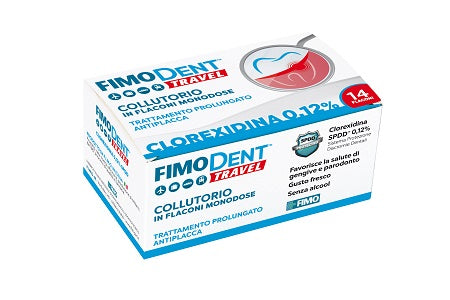 fimo fimodent travel collutorio clorexidina spdd 012 14 flaconcini monodose 10 ml fimo ean 8028518000963
